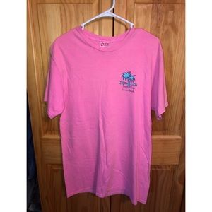 pink ron jon surf shop tshirt